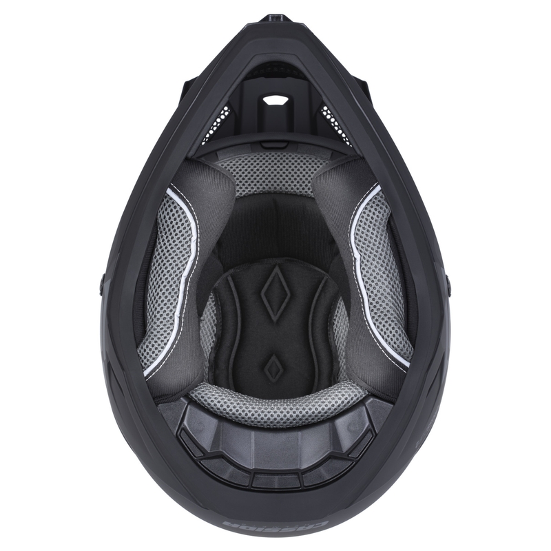 Cassida Cross Cup 2 Crew mootorratta motokrossi kiiver matt must-liiv