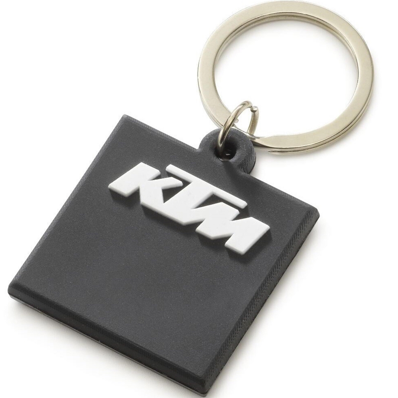 KTM kummist võtmehoidja must
