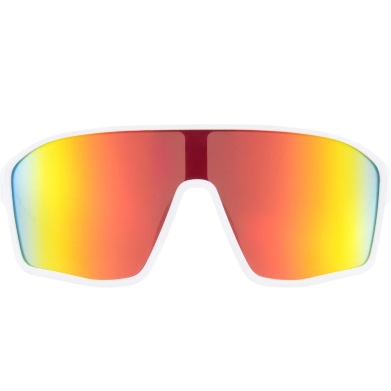 Red Bull Spect Daft päikeseprillid valged punakasoranžide läätsedega