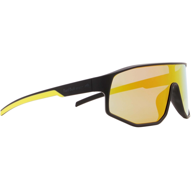 Red Bull Spect Dash päikeseprillid mustad sinakaskollaste läätsedega