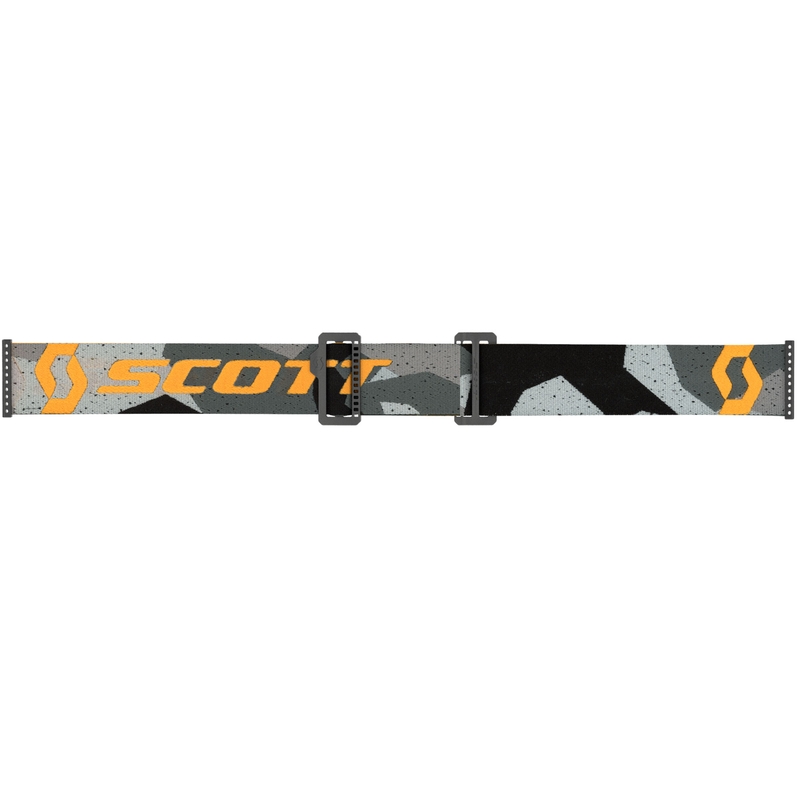 SCOTT Fury CH camo hallikaskollased motokrossiprillid hõbedase peegelpleksiklaasiga