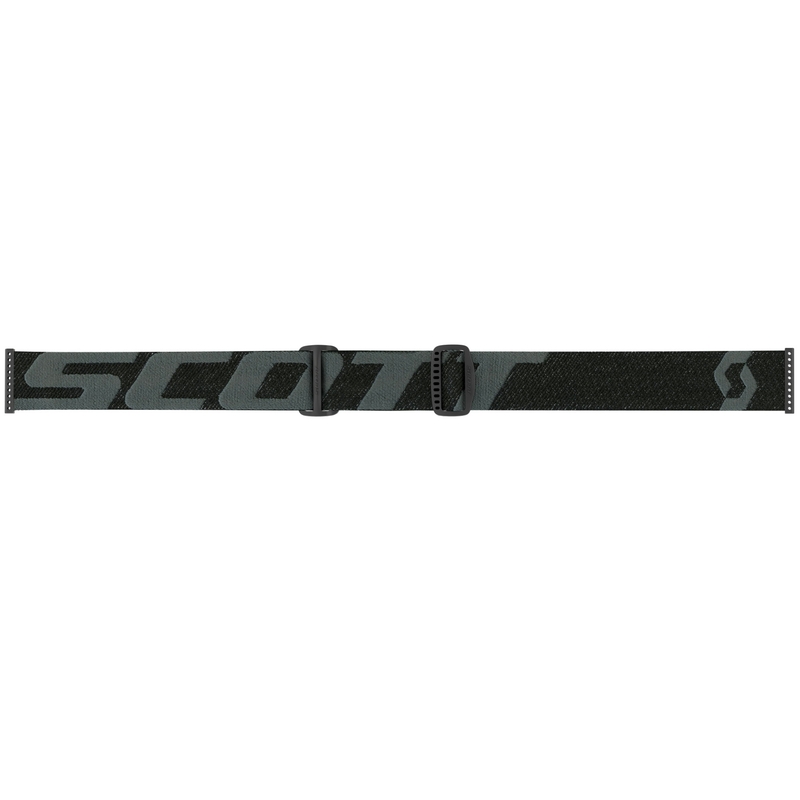 SCOTT Fury WFS motokrossiprillid mustad läbipaistva pleksiklaasiga