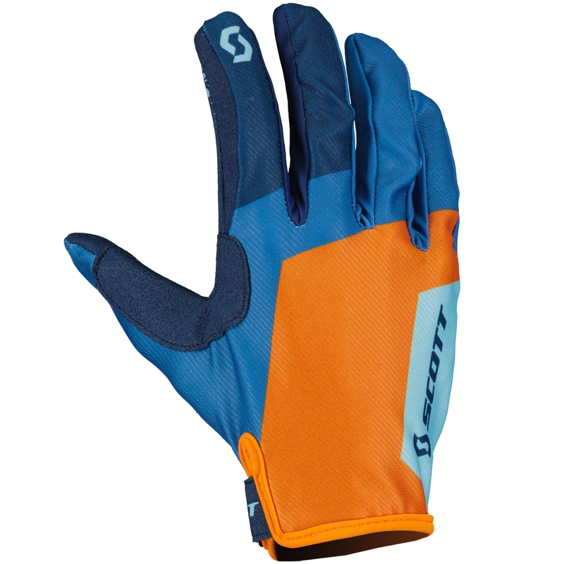 SCOTT 350 FURY EVO Laste Krossikindad Sinised-Oranžid