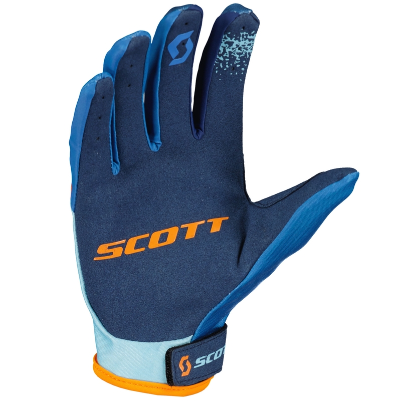 SCOTT 350 FURY EVO Laste Krossikindad Sinised-Oranžid