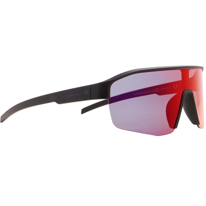 Red Bull Spect Dundee päikeseprillid, mustad, sinakaslillade läätsedega