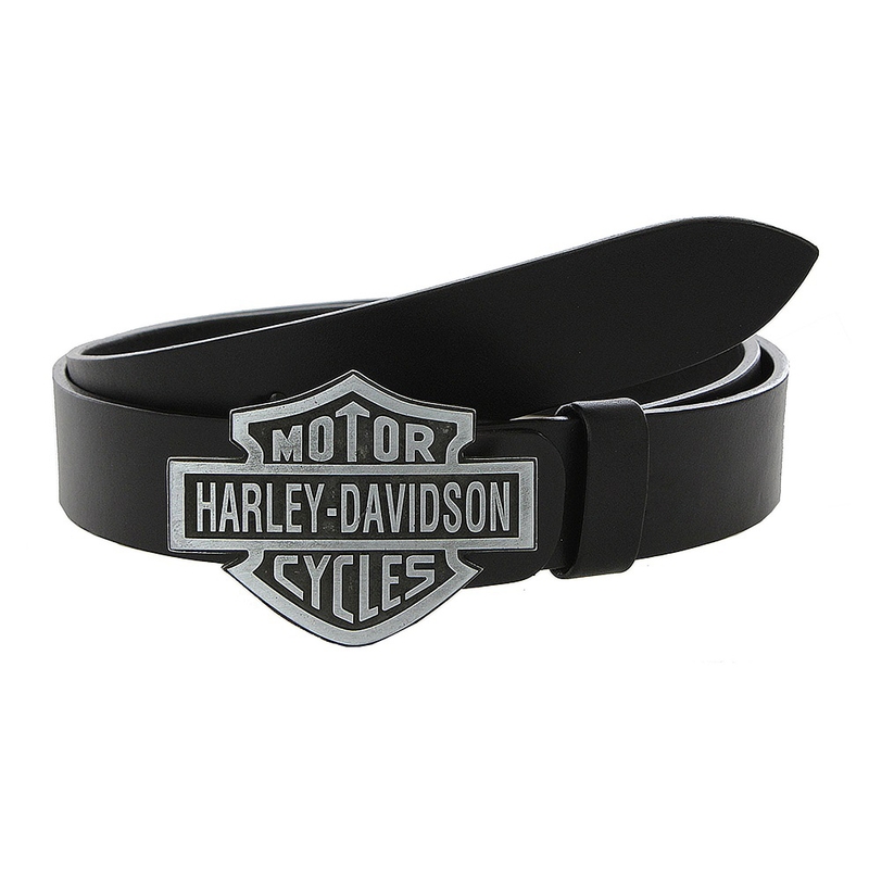 Nahast moto vöö Harley-Davidsoni pandlaga