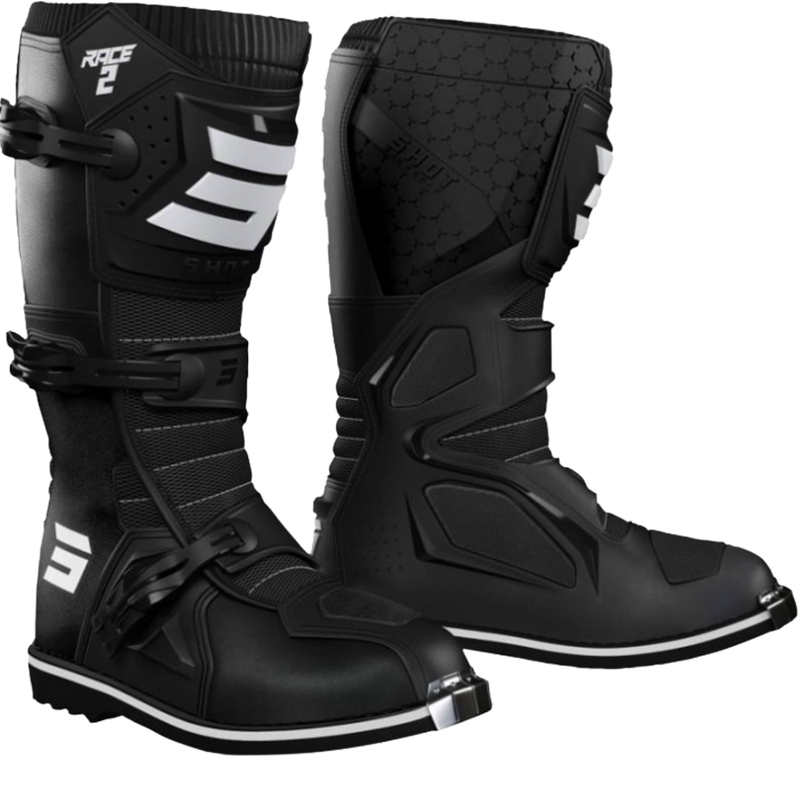Shot Race 2 laste motokrossisaapad mustad