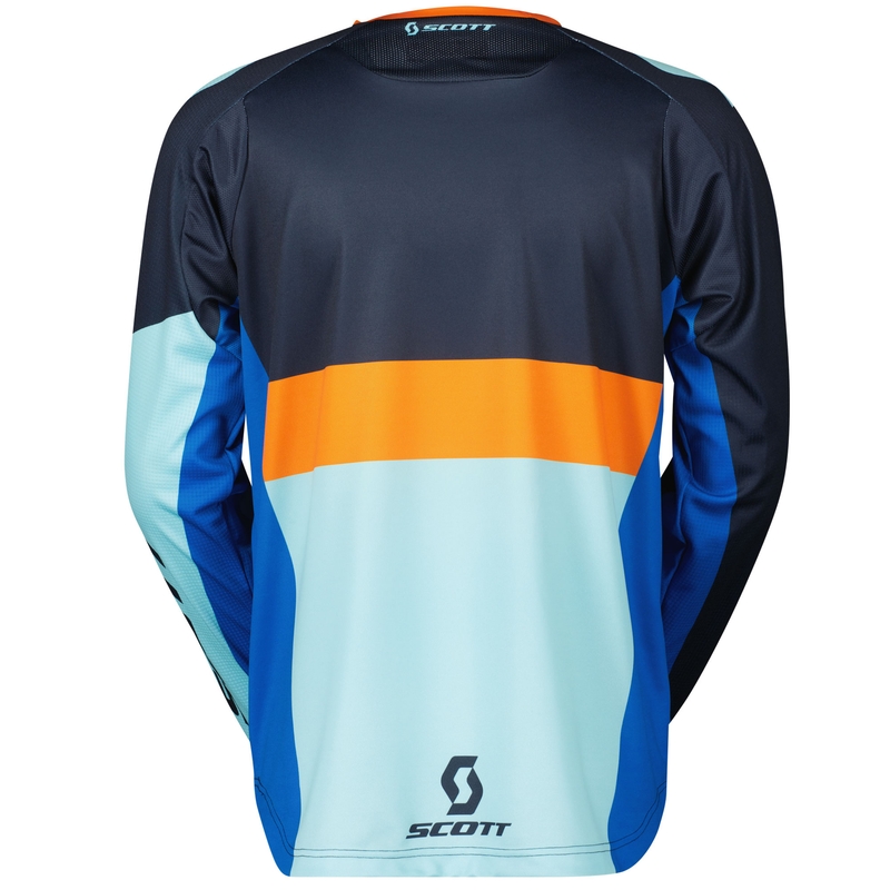 Motokrossi särk SCOTT 350 RACE EVO sinine-oranž