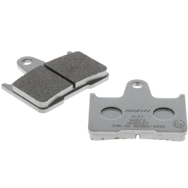 Piduriklotsid NISSIN poolmetallist segu 60x57x8,2 mm 2 tk