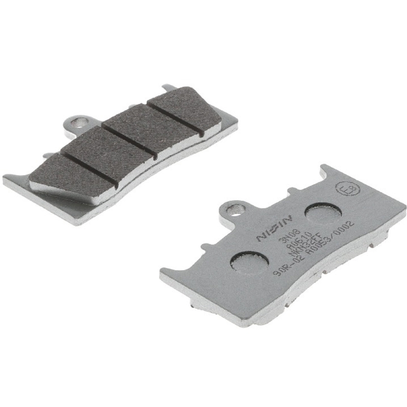 Piduriklotsid NISSIN poolmetallist segu 81x46x8 mm 2 tk