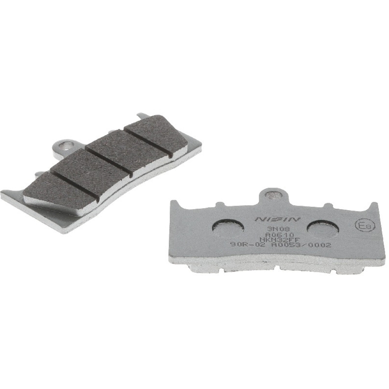 Piduriklotsid NISSIN poolmetallist segu 81x46x8 mm 2 tk