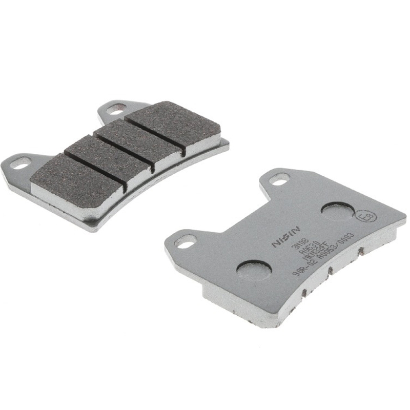 Piduriklotsid NISSIN poolmetallist segu 76x55,5x9 mm 2 tk