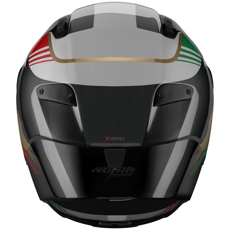 Täismaskiiver Nolan X-804 RS Ultra Carbon Piega läikiv must-kuldne-punane-roheline