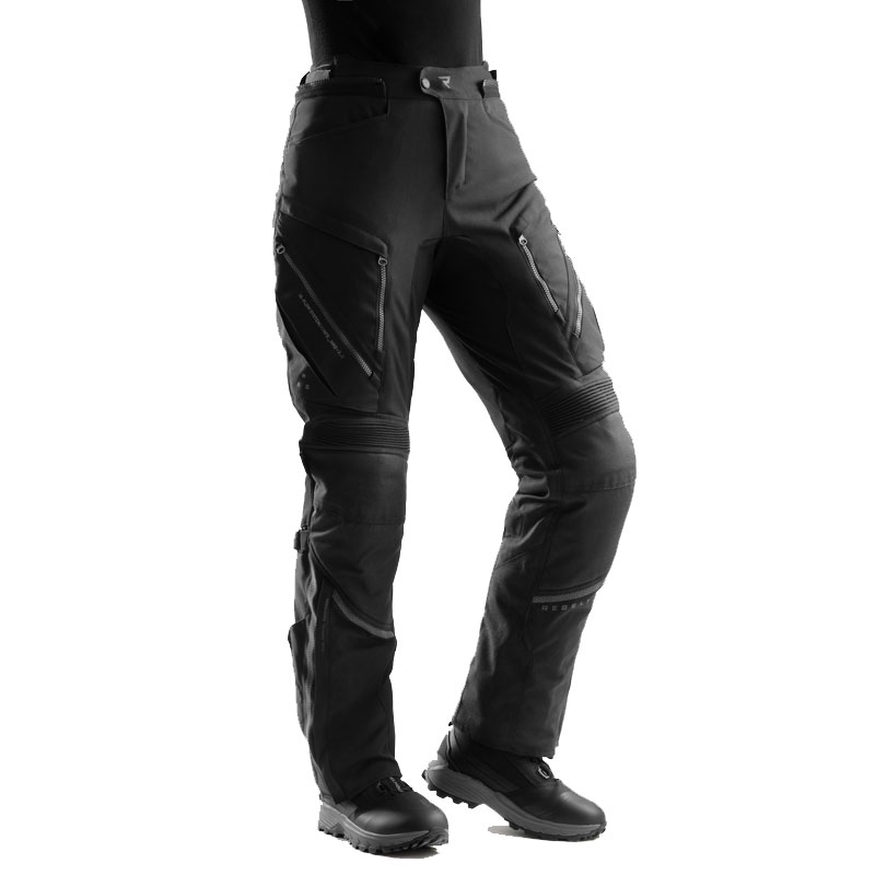 Naiste pikendatud mootorrattapüksid Rebelhorn Hardy 3.0 mustad