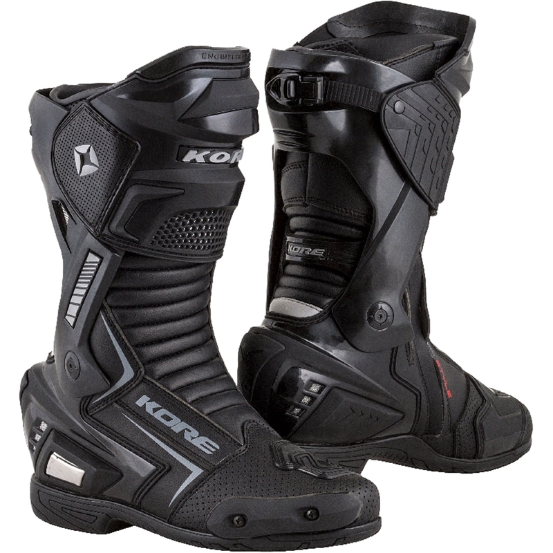 Kore Sport 2.0 mootorratta saapad mustad