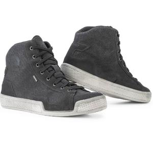 Eleveit Antibes WP Canvas mustad mootorratta saapad