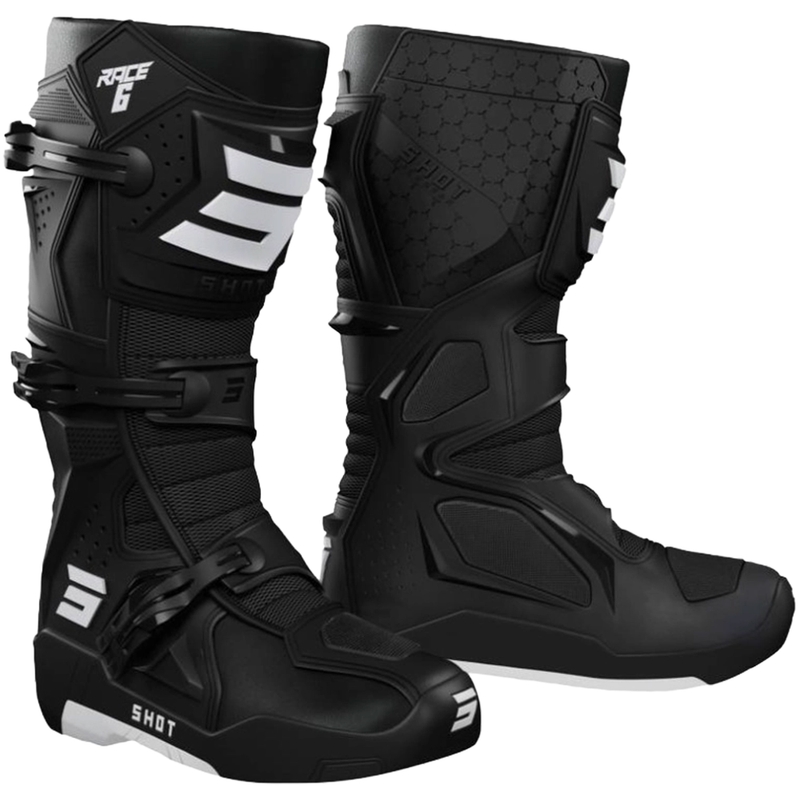Shot Race 6 motokrossi saapad mustad