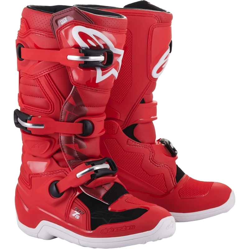 Laste mootorratta saapad Alpinestars Tech 7 S Red