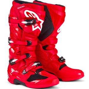 Alpinestars Tech 7 mootorratta saapad Punased