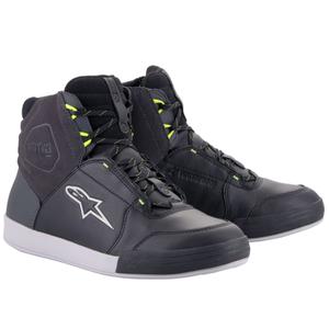 Alpinestars Chrome Drystar must-hall-fluorokollane mootorratta saapad