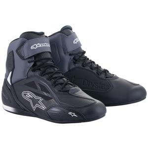 Alpinestars Faster-3 Drystar must-tumehall mootorratta saapad