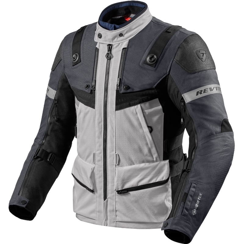 Revit Defender 3 GTX mootorratta jope hõbehall