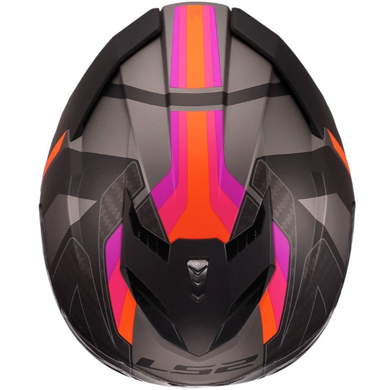 Täismaskiiver mootorrattale LS2 FF818 Storm III Sports matt lilla