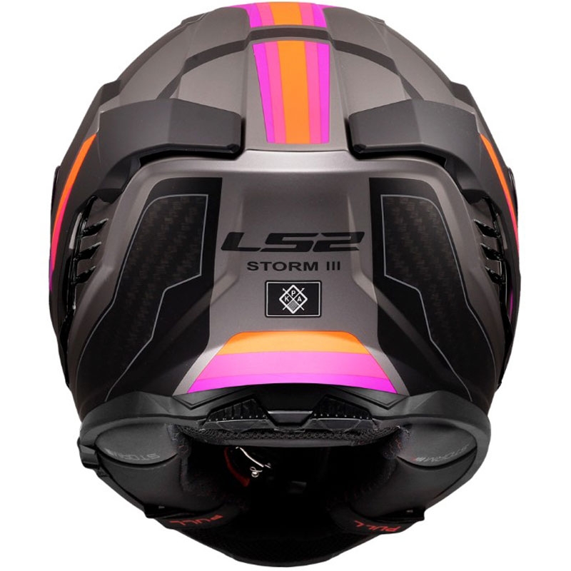 Täismaskiiver mootorrattale LS2 FF818 Storm III Sports matt lilla