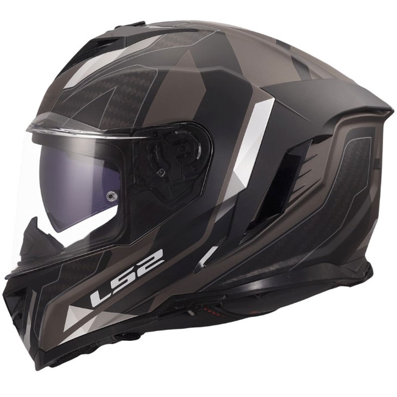 Täismaskiiver mootorrattale LS2 FF818 Storm III Sports matt must-hall