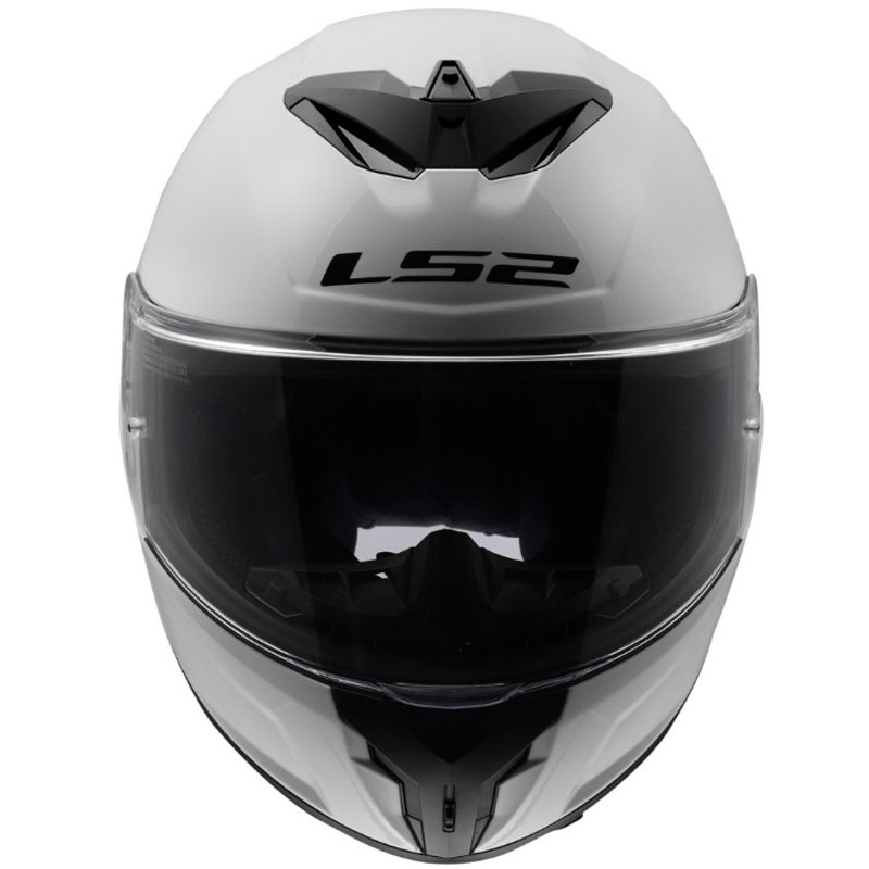 Täismaskiiver mootorrattale LS2 FF820 Rapid III Solid läikiv valge