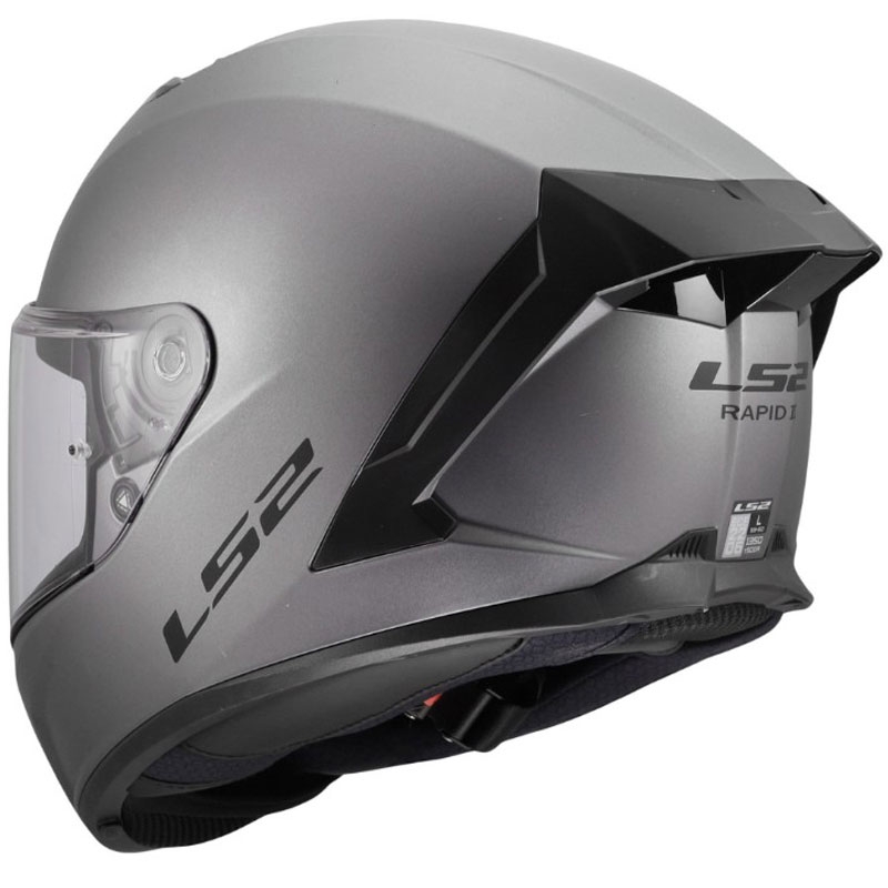 LS2 FF820 Rapid III Solid täismassmootorratta kiiver matt titaan