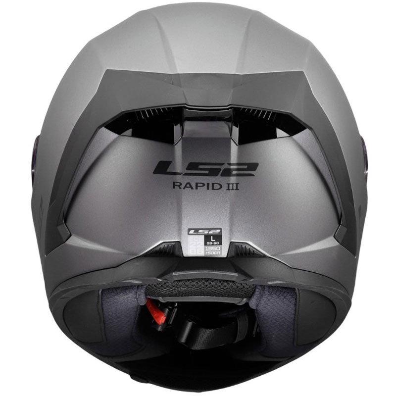 LS2 FF820 Rapid III Solid täismassmootorratta kiiver matt titaan