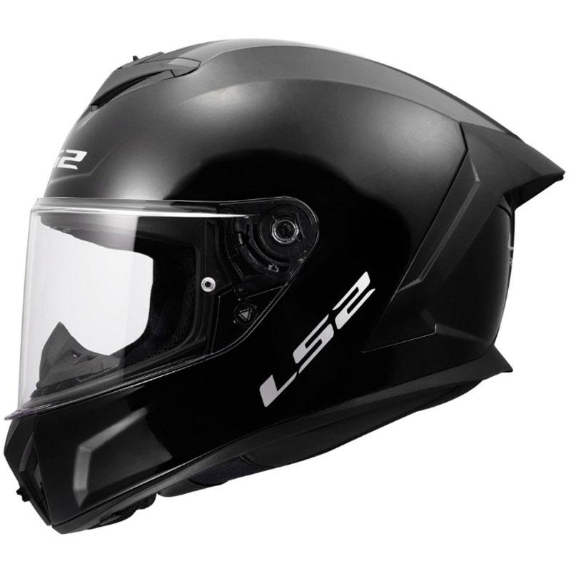 Täismaskiiver mootorrattale LS2 FF820 Rapid III Solid läikiv must