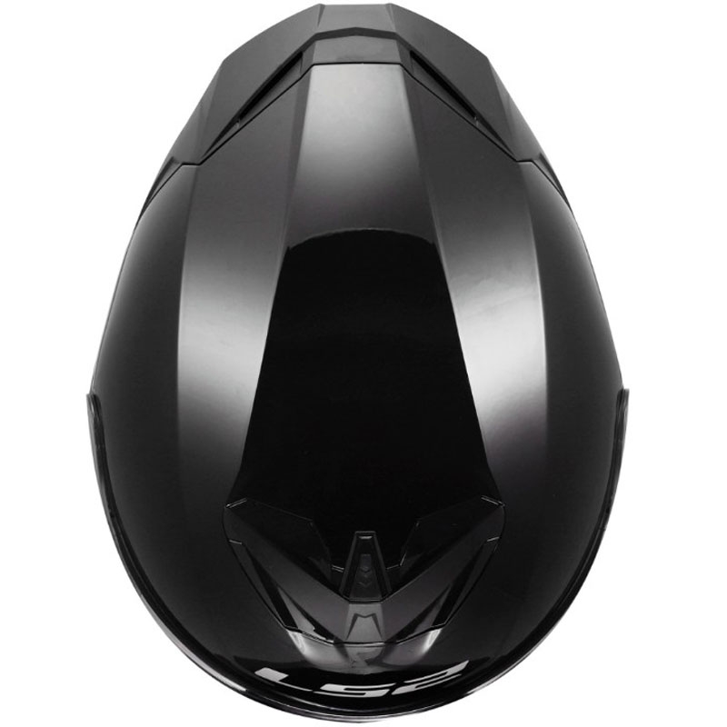 Täismaskiiver mootorrattale LS2 FF820 Rapid III Solid läikiv must