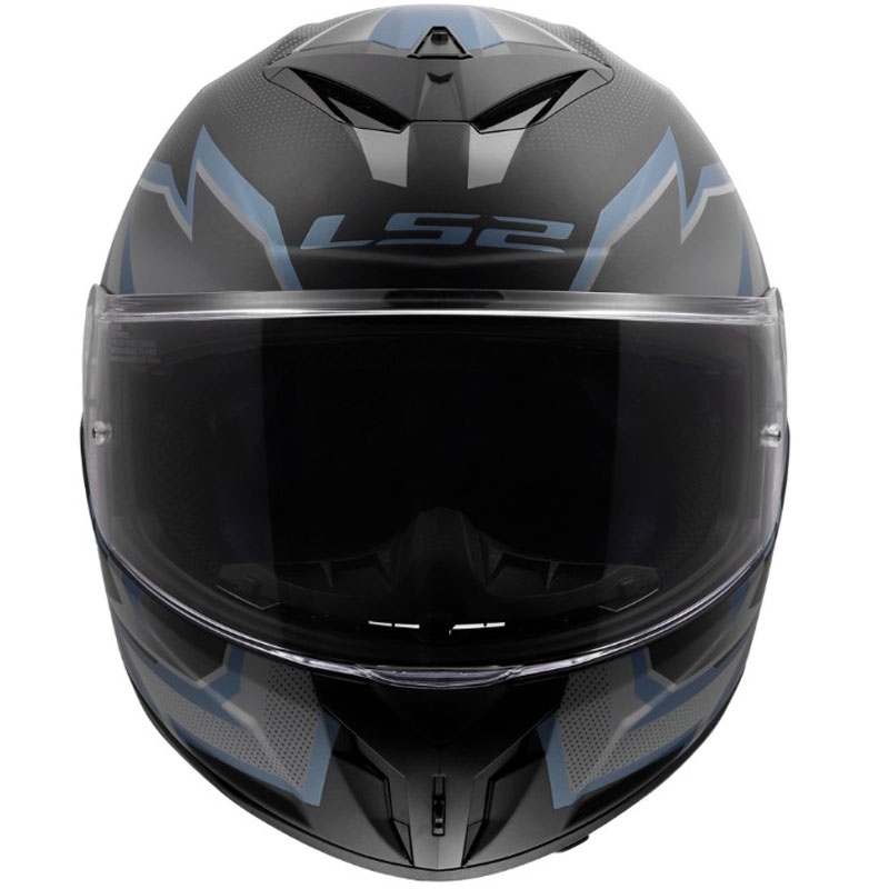 LS2 FF820 Rapid III Xtrem täisnäoga mootorrattakiiver matt must-sinine-bensiin