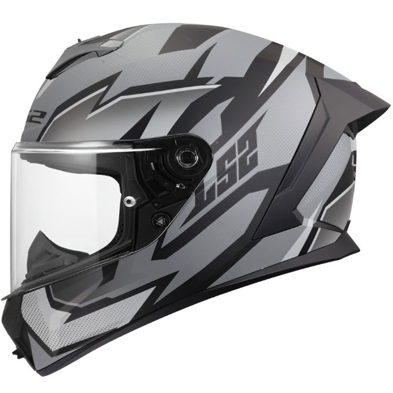 Täismaskiiver mootorrattale LS2 FF820 Rapid III Xtrem matt must-hall