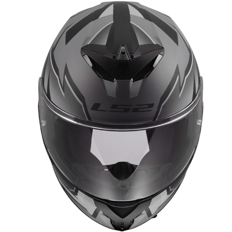 Täismaskiiver mootorrattale LS2 FF820 Rapid III Xtrem matt must-hall