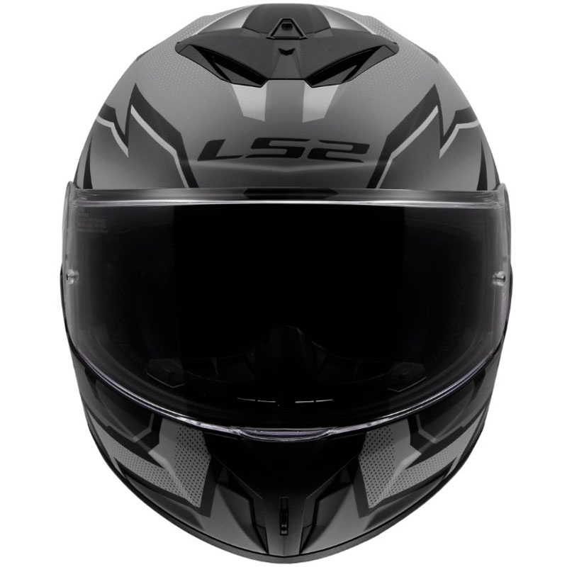 Täismaskiiver mootorrattale LS2 FF820 Rapid III Xtrem matt must-hall