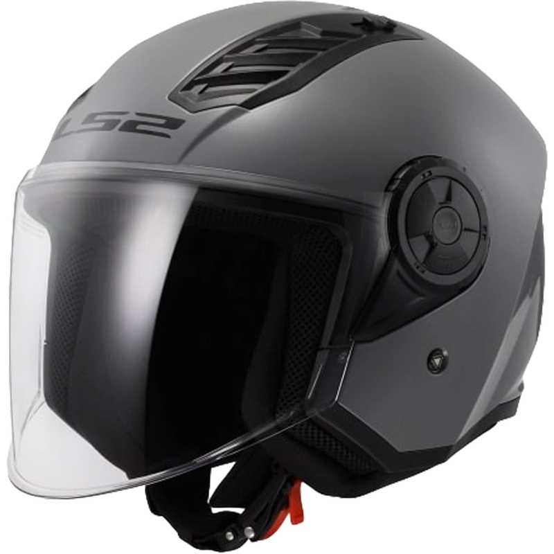 Avatud mootorratta kiiver LS2 OF616 Airflow II Solid Nardo Hall