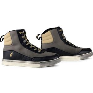 Forma Milano Flow mustad ja beežid mootorratta saapad