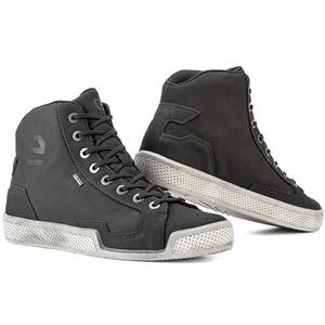 Eleveit ANTIBES WP FULL LEATHER mootorratta saapad tumehall