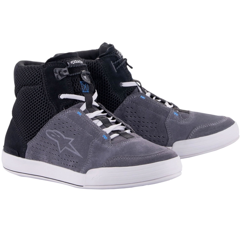 Alpinestars Chrome Air must-hall-sinine mootorratta saapad