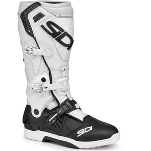 SiDi Crossair must-valged mootorratta saapad