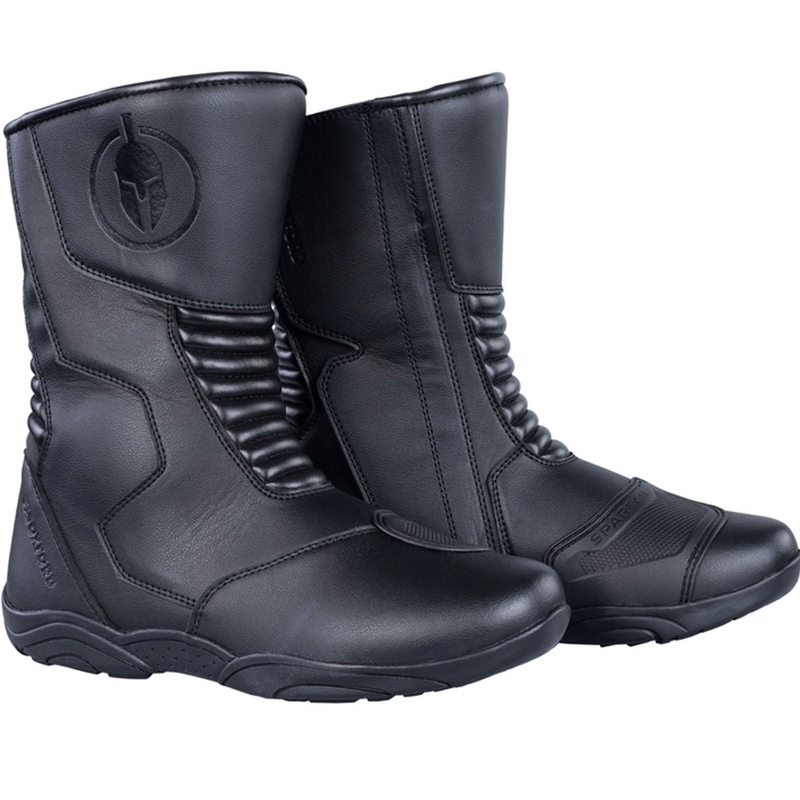 Oxford Spartan WP mustad mootorratta saapad