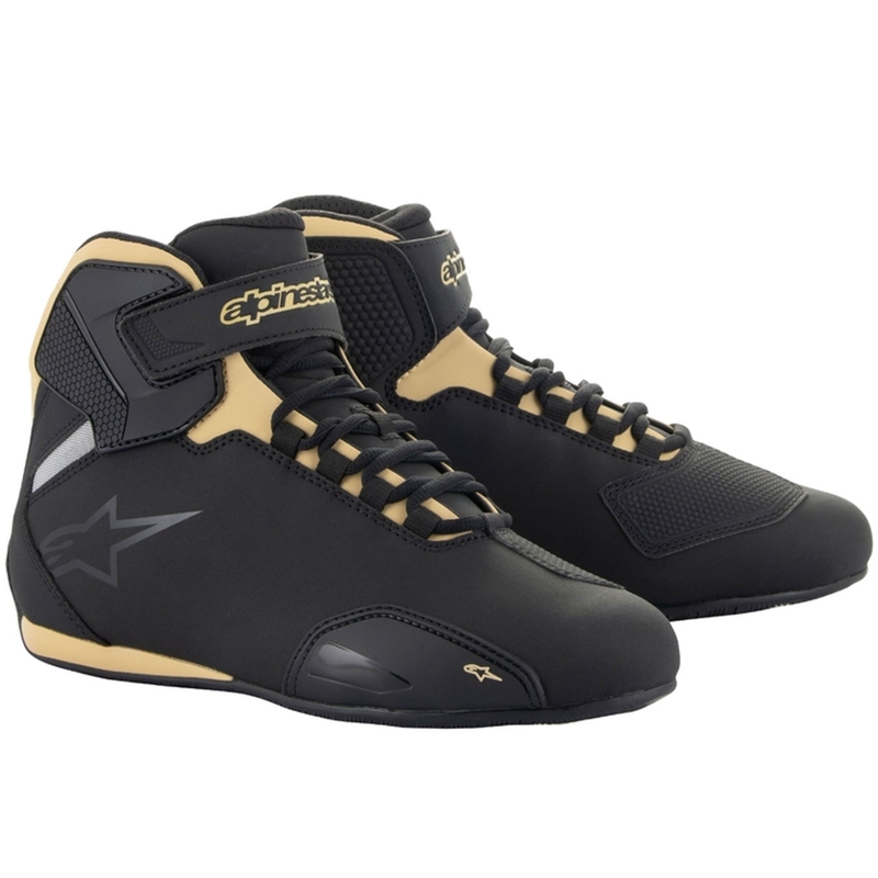 Alpinestars Stella Sector Black-Champagne naiste mootorratta saapad