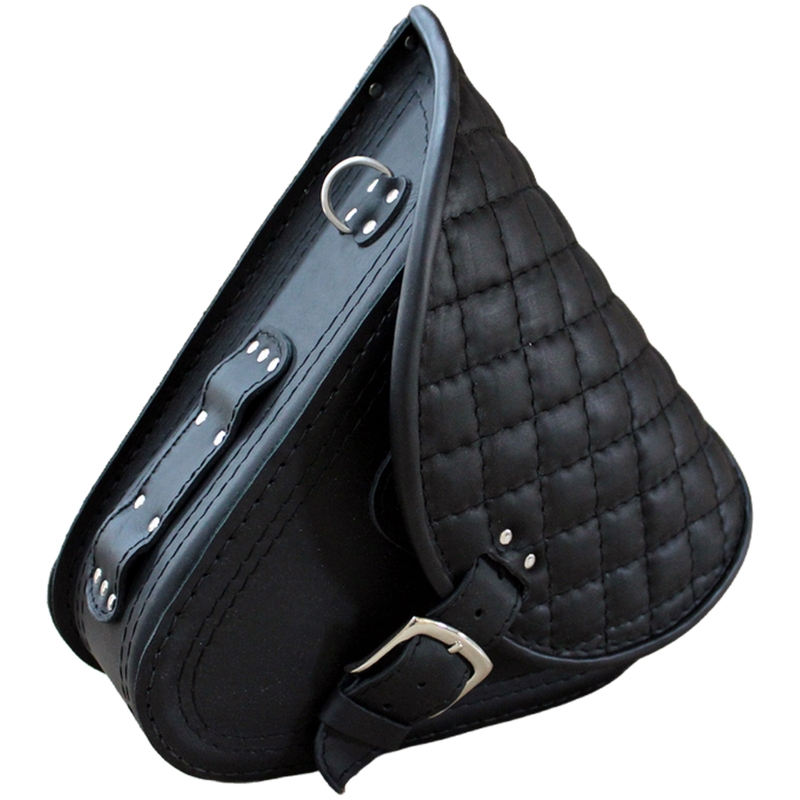 Nahkne mootorrattakott RSA S592 HD Softtail must