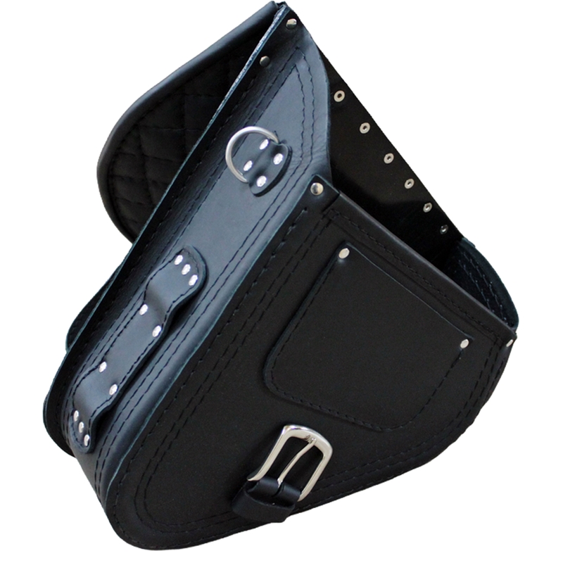 Nahkne mootorrattakott RSA S592 HD Softtail must