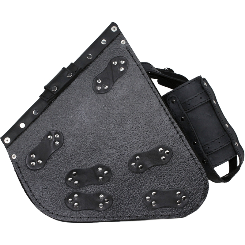 Nahkne mootorrattakott RSA S594 HD Softtail must