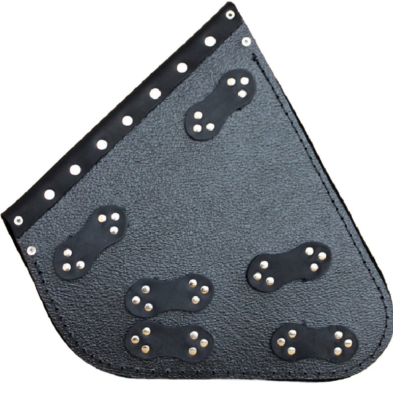 Nahkne mootorrattakott RSA S63 Punisher must