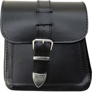 Nahksed küljetaskud mootorrattale RSA Ki18 2 tk mustad